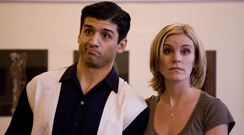 Tony Yazbeck and Jenn Colella