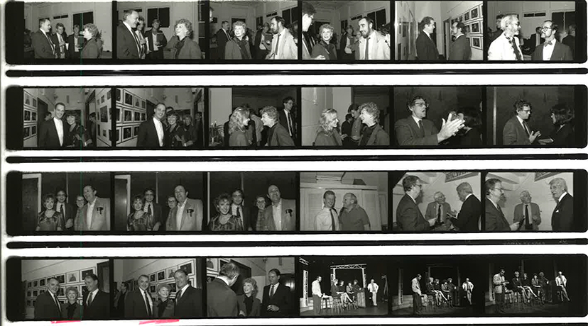 Various photos from the 1986 Fall Conference