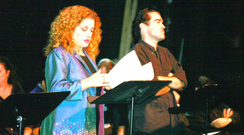 Mary Testa and Brian d'Arcy James