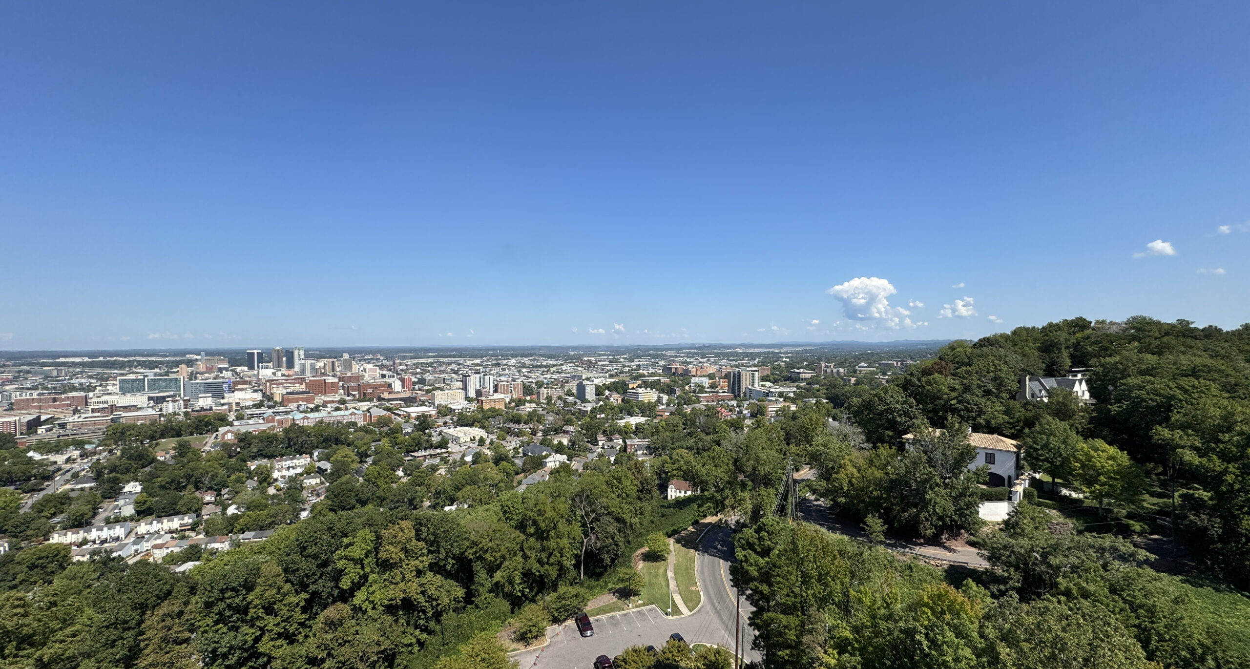 Birmingham from Vulcan Park