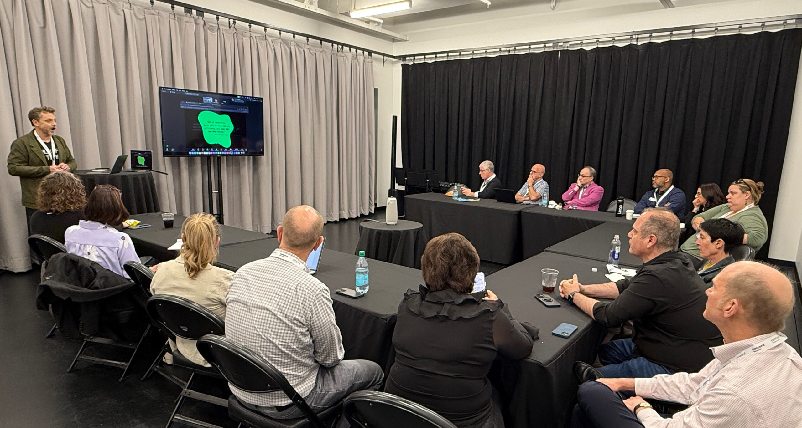 A breakout discussion at the Spring Conference
