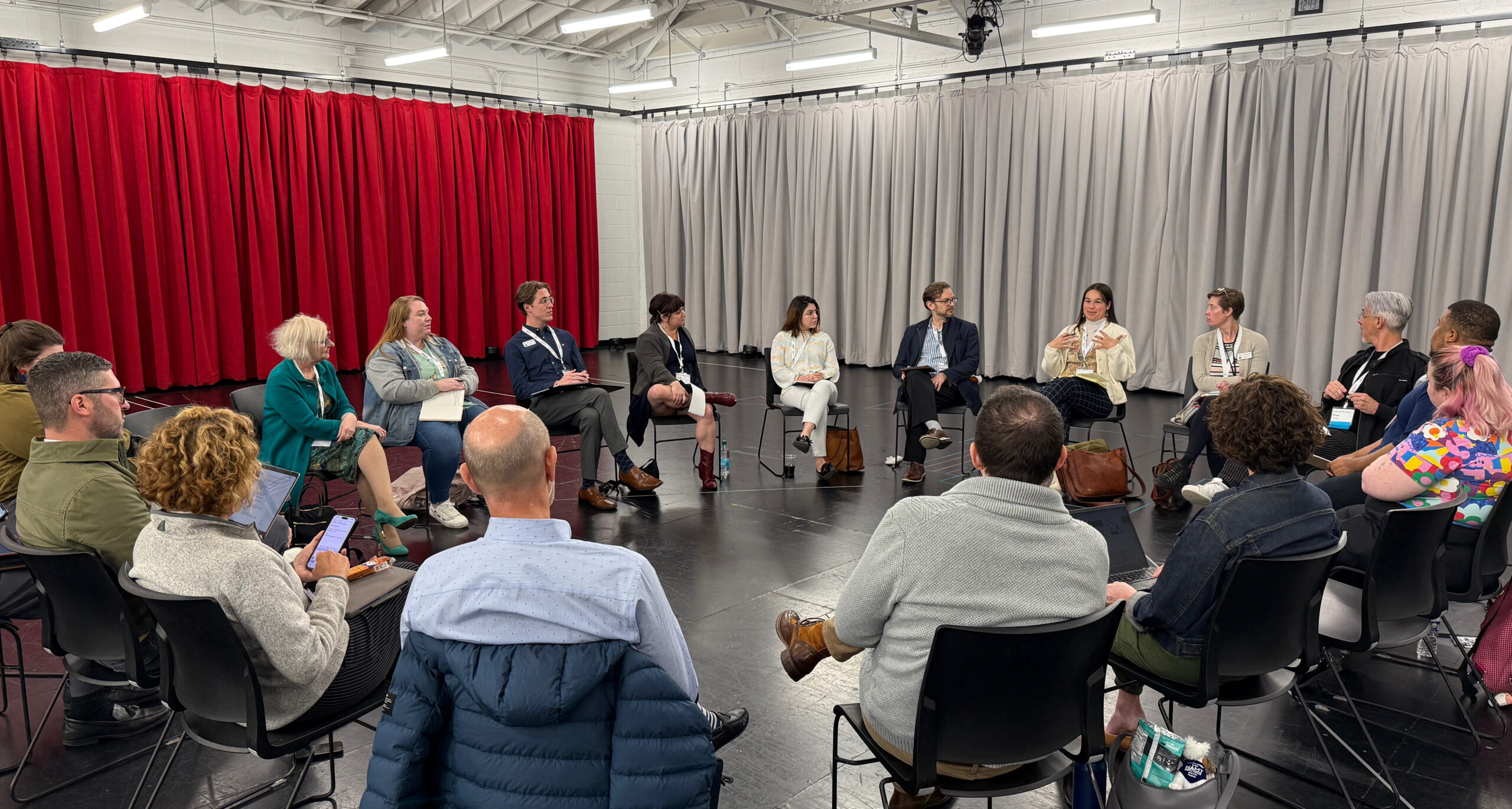 A breakout discussion at the Spring Conference