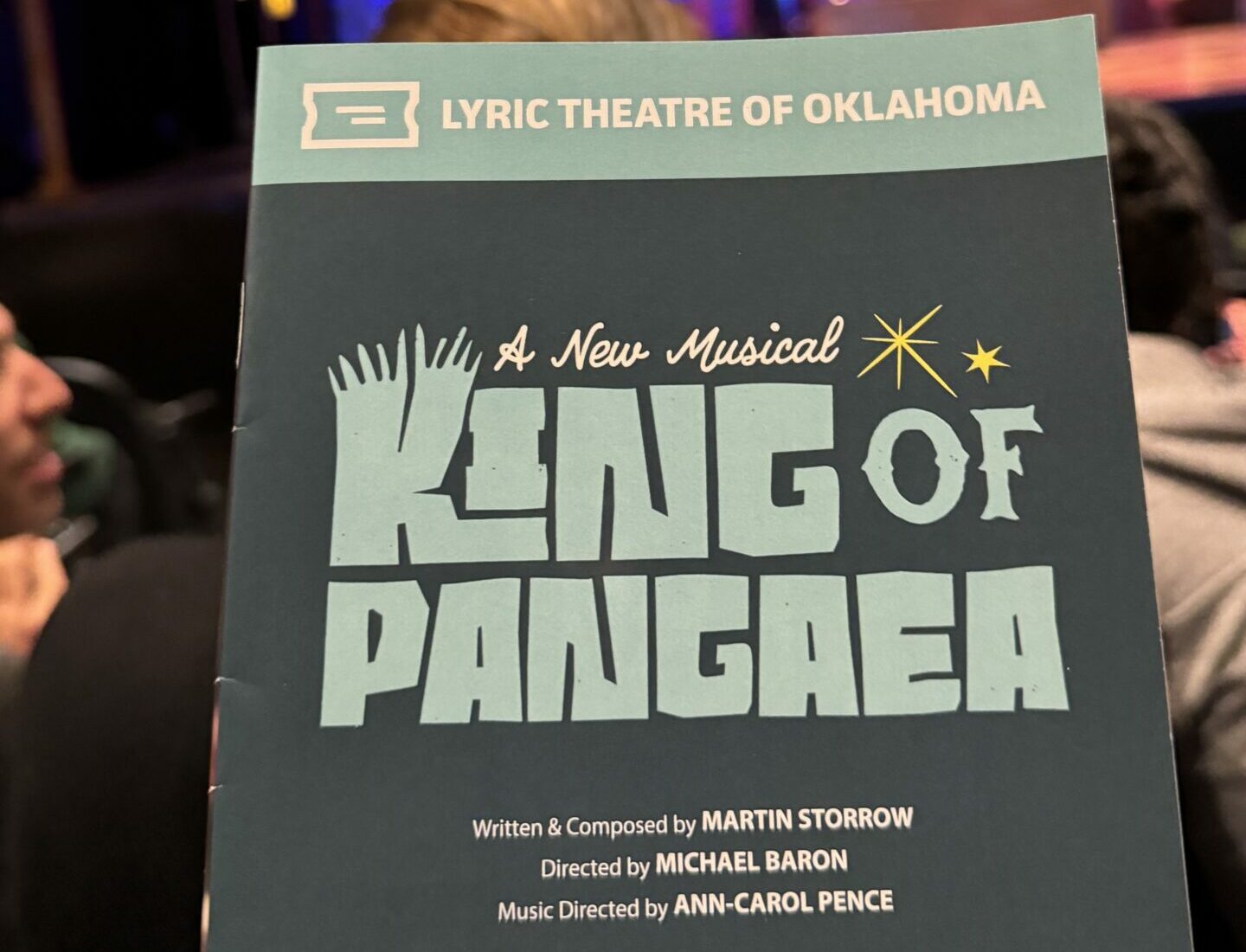 Conference attendees got to see a production of King of Pangaea from our 2022 Festival of New Musicals.