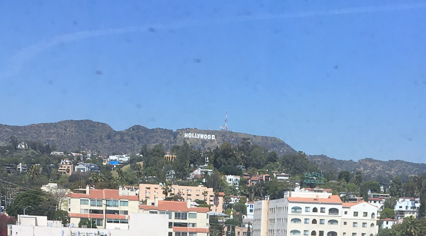 The view from our Board meeting at the Capitol Records building.
