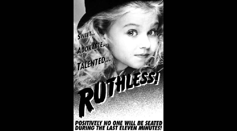 Laura Bell Bundy in the original Off-Broadway production of RUTHLESS!